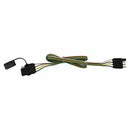 Amrican 4 Flat 32"trailer connect trailer plug 6/12/24V 4 pin Flat trailer