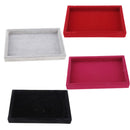 Black Velvet Jewelry Display Tray Bracelet Watch Anklet Display Presentation