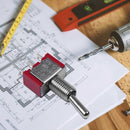 AC 250V 2A 120V 5A on/off/on Momentary SPDT Toggle Switch with Waterproof B W5L9