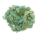 Wholesale Retro 50pcs Bulk Lots Mix Classic Charm Pendants Jewelry DIY  S â„–[
