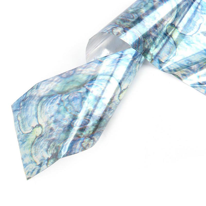 16Pcs/Set Holographic Nail Transfer Stickers Gradient  Nail FoilsDIYTip tdJ Gw