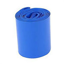 40mm Flat Width 10M Length PVC Heat Shrink Tube Blue for 18650 Battery Pack X6D6