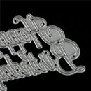 Birthday Party Card Metal Cut Dies For Scrapbooking Stencil DIY Album Decor Z