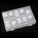 27mm Clear Coin Capsules Holder Cylinder Storage Box for Coin Collectors