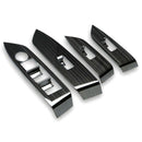 Car Window Switch Panel Adjust Cover Trim Stickers Strip Garnish Decoration W7V2