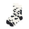 Cow texture cotton tube stockings Japanese wind cute socks cotton J7U1