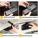 Car Glasses Box Case Organizer Sunglasses Holder Storage Sun Visor Clip Sto
