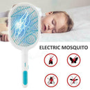 Electric Racket Fly Swatter Mosquito Insect Killer Bug/Zapper Rechargeable C3E0