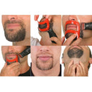 Neckline Hairline Shaving Template Guide Trimming Shaping Ruler Styling Tool