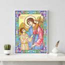 5D DIY Special Shaped Diamond Painting Religious Embroidery Kit Home Decor