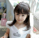 Kids Girls Child Wedding Prom Crystal Rhinestones Tiara Princess Crown Headbands