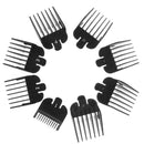8Pcs Universal Hair Clipper Limit Comb Guide Attachment Size Barber Replacem 3C