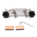 Aluminium Alloy Guitar Bridge Clamp Luthier Tools with L Wrench