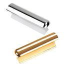 2Pcs Stainless Steel Lap Slide Bar Slider for Hawaiian Electric Guitar