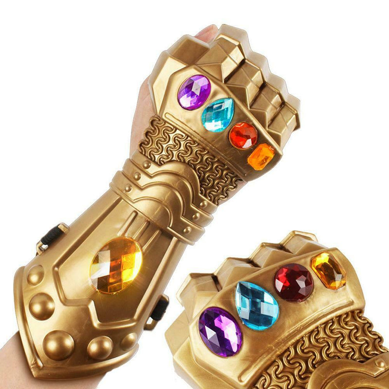 Thanos Infinity Gauntlet Avengers Superhero Gloves Halloween Party Props