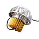 Hi-LO LED Halo Projector Motorcycle Headlight Angel Eye