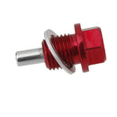 2 Pieces High Quality M14X1.5 Anodized Magnetic Engine Oil Pan/Transmission