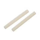 2pcs 42*3.5*4.5/3.5 MM Electric Guitar Pre-Slotted Bone String Nut for 6 St U2W6