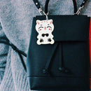 DIY Special Shaped Diamond Painting Wallet Bag Cute Cat Pattern Purse Decor