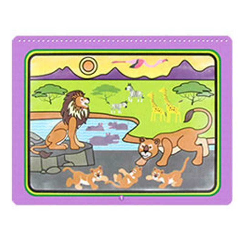 Reusable Color Magic Water Painting Book Kids Doodle Draw Board Toys/Animal