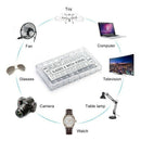 1000Pcs Stainless Steel Eyeglasses Watch Repair Screw Replacement Kit Set T