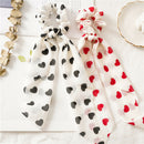 5 Pieces Women's Hair Scarf Elastic Hair Ties Hair Band Ponytail