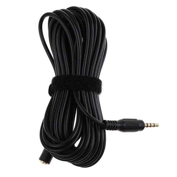 6m Long Microphone Headphone 3.5mm Male To Female Audio Aux Extension Cord