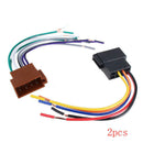 Universal Car Stereo Female Socket Radio ISO Wire Harness Adapter Connector New