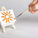 Artists 3 inch x3 inch Mini Canvas & 5 inch Mini Easel Set Painting Craft D