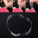 3-1s Women's Clear Invisible Transparent Adjustable Bra Straps See Through