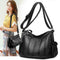 Solid Color Shoulder Handbags Women Leather Crossbody Satchel Bags (A-070)