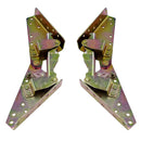 1 Pair 3-Position Angle Mechanism Hinges For Home Bed Bedding Sofa DIY Bronze