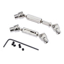 2pcs Steel Universal Drive Shaft for WPL B14 B24 MN35 MN66 Q62 Q65 1/16 RC