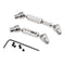 2pcs Steel Universal Drive Shaft for WPL B14 B24 MN35 MN66 Q62 Q65 1/16 RC
