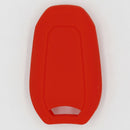 Car Key Protive Cover Holder for BUICK Flip Smart 3 Buttons Remote Key Fob  Red