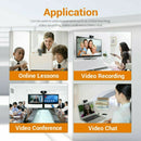 USB 1080P HD Webcam Web Cam Camera & Microphone Mic 10M For Desktop PC Laptop