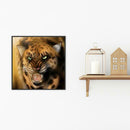 5D DIY Full Drill Diamond Painting Fierce Tiger Cross Stitch Embroidery Kit