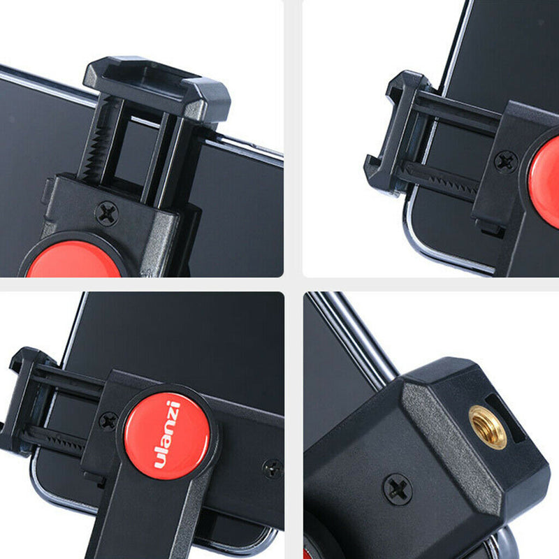 1Pcs Adjustable Black Small Mini Phone Clip Tripod Adapter Holder Universal