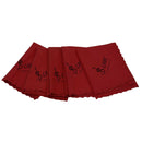 5x Universal Microfiber Cleaning Polishing Cloth Wind Red for Guitar Violin