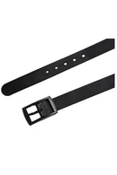 Unisex Stylish Candy Colours Silicone Plastic belt black
