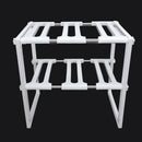 Kitchen Rack Organiser Adjustable Removeable Under Sink Storage Tidy Shelf