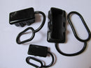 2 Battery Quick Connector Cover Dust Cap. for 175A Plug End Black
