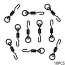 10X Spinner Swivels Ronnie Rigs Carp Fishing End Tackle Change Quick W8P8 Y D9K8