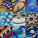 5D DIY Special Shaped Diamond Painting Elephant Cross Stitch Embroidery Kit