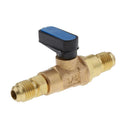 Refrigeration Ball Valve Connector 1/4 Male Thread For A/C  Safety