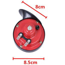 Motor Bike Air Horn Black Red 120dB 12 volt Motorcycle Loud Sound Level