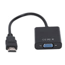 HDMI To VGA HDMI Male To VGA RGB Female Video Converter Adapter Male to Fem W3S4