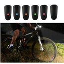 Super Bright USB Led Bike Bicycle Light Rechargeable Headlight Set Green Multi