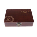 Wooden Coin Box for Collectors - Wood Coin Display Case for 10pcs 27mm Diameter