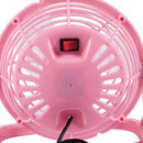 Mini fan Portable USB Desk Computer PC Laptop Silent Color: pink J2Q8